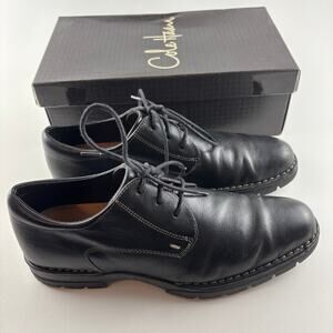 Cole Haan Black Leather Lace Up Dress Shoes Mens Size 9